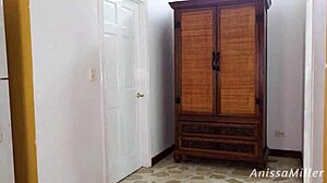 stepdad pounds big ass slut anissamiller in bed