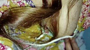 Stepbrother Gropes My Big Tits Puffy Nipples Shaved Pussy Night!