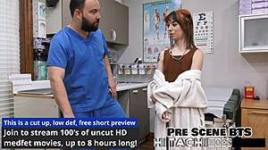 Ditria Rose endures mandatory hitachi orgasms lesbian POV