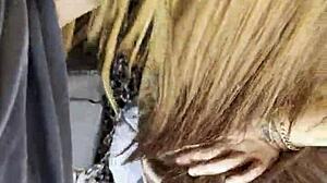Hot Babe Slams Thick Cock with Sloppy Deepthroat Massage 4K