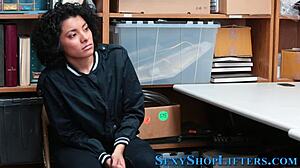 Thief Caught By Homeowner Sucks Cock And Fucks For Freedom