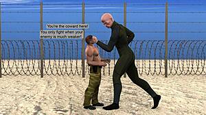 Tall Giantess Grows Huge Shrinks Man for Intense Sex Part 2