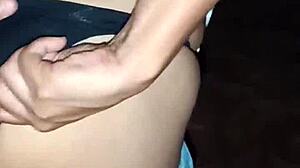 Post-Party Teen Slut Spreads Legs on Street for Quick Rough Facial Cumshot