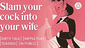 Bride Craves Groom's Monster Cock Creampie at Wedding Altar