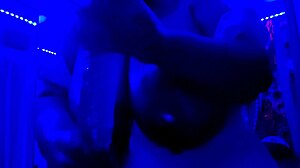 Chubby BBW Takes Monster BBC And Huge Natural Tits Dildo Pounding