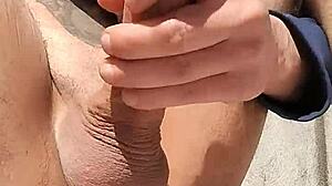 wanna see me stroke this monster cock outdoors risking new neighbors spotting?