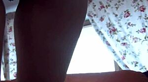 Watch busty brunette slut finger pussy before dildo orgasm plunge