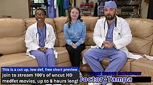 serena morgan endures dr tampa's intense strangers domination roleplay