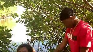 wanna see this milf deepthroat monster cock before quick beach cumshot??