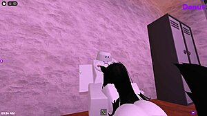 Classroom roblox pounding sneaky fucks during lesson no one notices