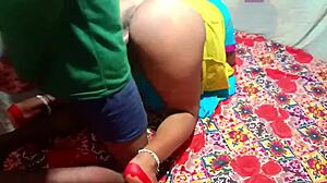 desi auntie bends over for hardcore pounding on hidden hotel cam