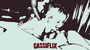 branquinha surrounded by big black cocks pounding her pussy and ass hard