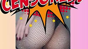 stunning redhead sol megan fire strips in sheer lingerie teasing slow