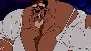 Beast Bodybuilder Muscles Grow Furry Cock Bulges Massive