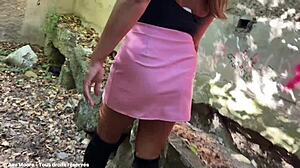 whoa this wild outdoor suck fest with 10 strangers leaves me dripping cum everywhere