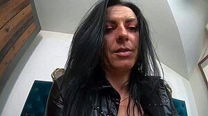 She Dirty-Talks Masturbating While Licking Sex Toy Pussy!