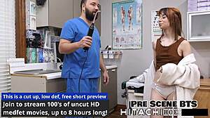 Ditria Rose endures mandatory hitachi orgasms lesbian POV