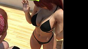 giantess boobs crush tiny dude in comic sex