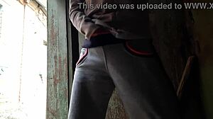 caught neighbor jerking now i spank and strap-on fuck her to orgasm