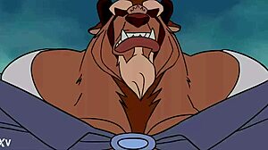 Beast Bodybuilder Muscles Grow Furry Cock Bulges Massive