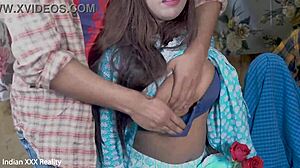 Indian valentine fuck fest explodes with dirty hindi talk and deep pussy pounding.
