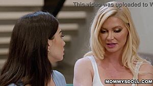 chloe surreal teases stepmom serene siren with facesitting licks and tribbing passion?