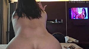 man i finally fucked my crossdressing friend elisa afrodita and covered her ass in cum