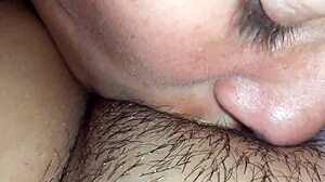 Girlfriend Devours My Pussy with Hungry Licks and Tongue in Lesbian POV