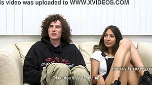 doctor, is this unusual family therapy with two milfs tricking the patient?