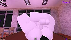 Classroom roblox pounding sneaky fucks during lesson no one notices