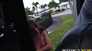 old man and teen hottie juniper tonys wild bus ride turns sexy