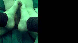 Pretty Pornstar Delivers Footjob Handjob Cum Compilation