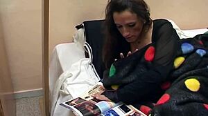 bondage milf rams huge dildo deep in ass craving more horny webcam anal