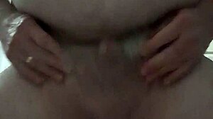Rustyas1 pisses then jerks small cock hard!