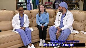 serena morgan endures dr tampa's intense strangers domination roleplay