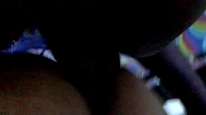 Husband thinks wife gyms but she gulps and rides friends huge black cock instead