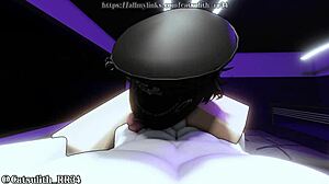 Quick encounter turns into intense blowjob and handjob until explosive cum finish