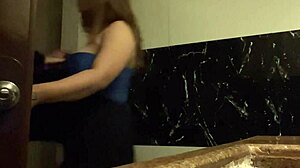 Gym Sweat Turns to Bathroom Fingering and Kissing Heat