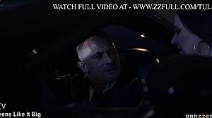 Angela White unbound part 2 explodes in threesome hotel action