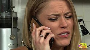 Busty Darcie Dolce Fixes Ash Hollywood Pipes Before Scissoring