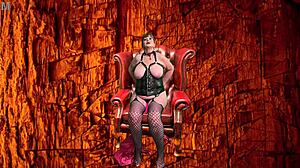 granny peggy sue's strapon makes me cum so hard...