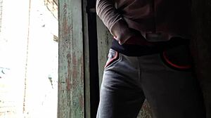 caught neighbor jerking now i spank and strap-on fuck her to orgasm