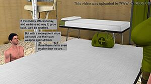 Tall Giantess Grows Huge Shrinks Man for Intense Sex Part 2