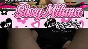 whoa sissymilena pegs astarioth's ass in femdom domination frenzy!!