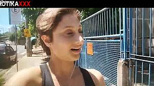 Sadira Hotwife Teases Flashes Pretty Blonde Facial Cumwalking Public