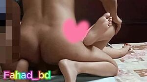 village sister takes massive cock in crazy homemade pounding