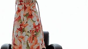 Pretty teen babe fingers juicy pussy with dildo!