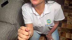 stepdaughter comes home stressed from school and unloads on stepdads cock