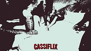 branquinha surrounded by big black cocks pounding her pussy and ass hard