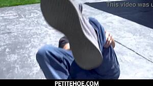 I spank petite Maya Wouulfe to teach her obedience